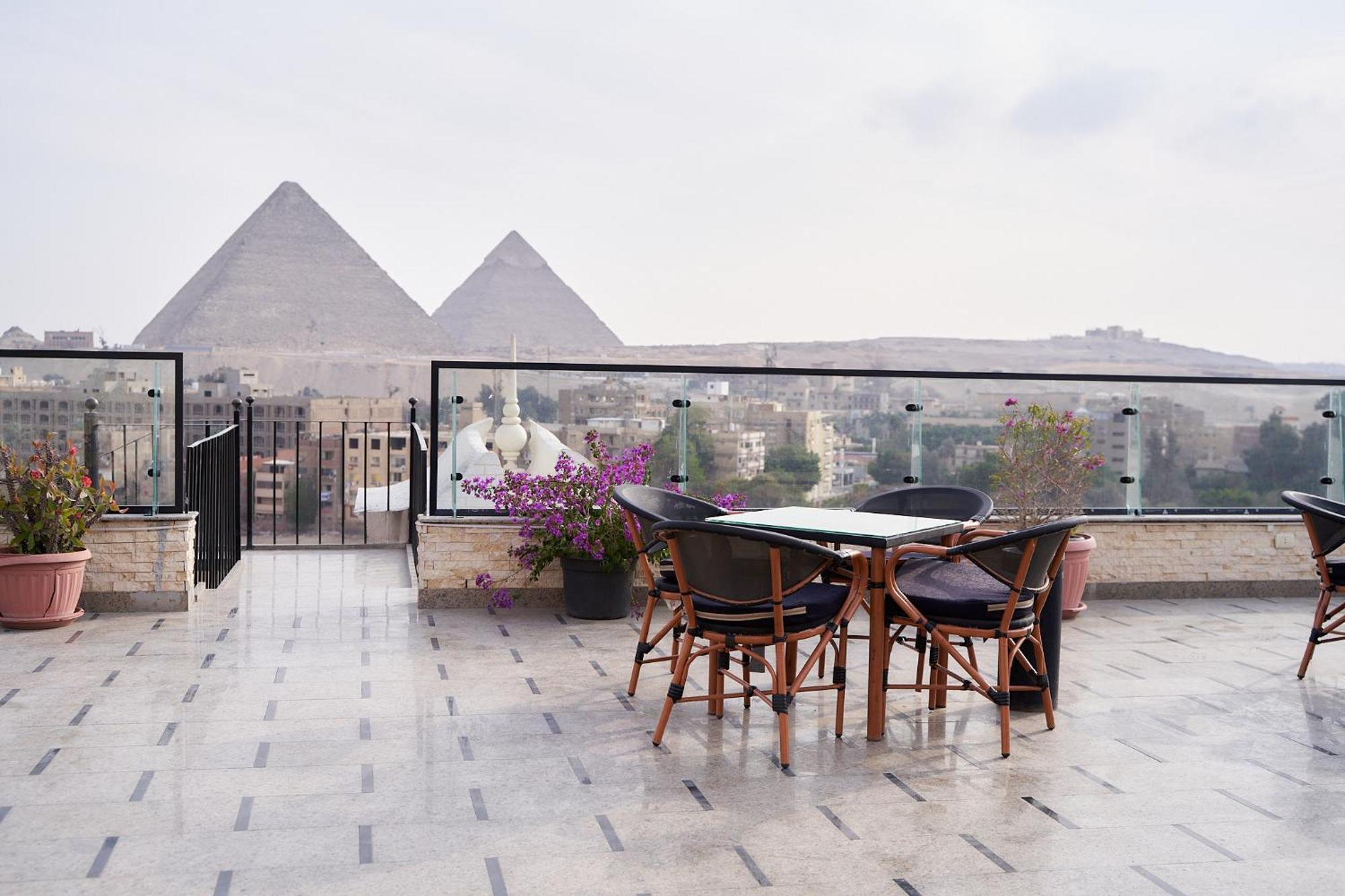 New Top Pyramids Hotel Kairo Eksteriør bilde